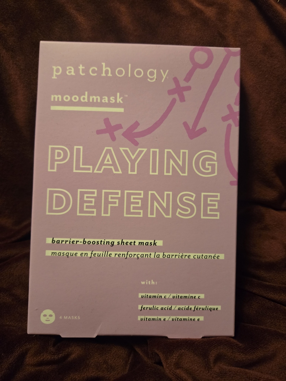 Patchology Moodmask Playing Defense Barrier-Boosting Sheet Mask - Pink